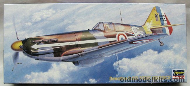 Hasegawa 1/72 Dewoitine D-520 - French Vichy Air Force GC III/6.5 Esc Two Different Aircraft - (D520), AP48 plastic model kit